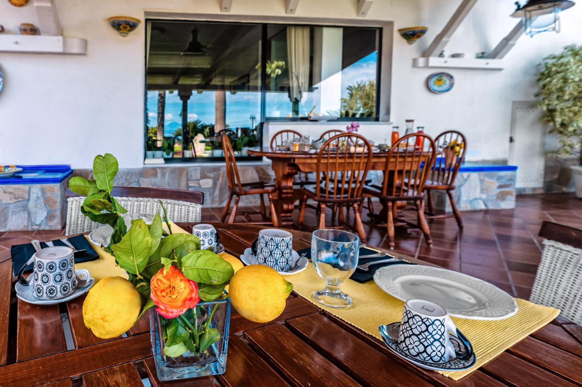 B&B Villa Bency Capo dʼOrlando Buitenkant foto