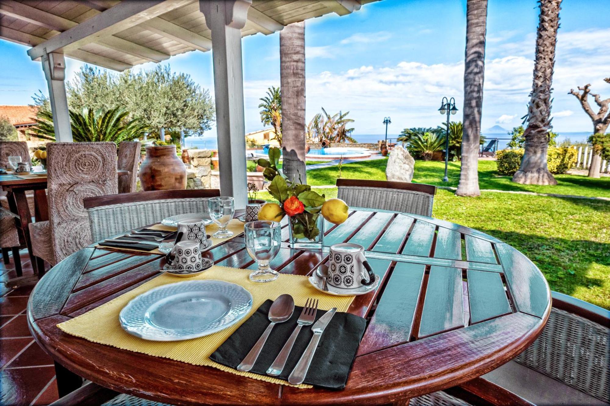 B&B Villa Bency Capo dʼOrlando Buitenkant foto