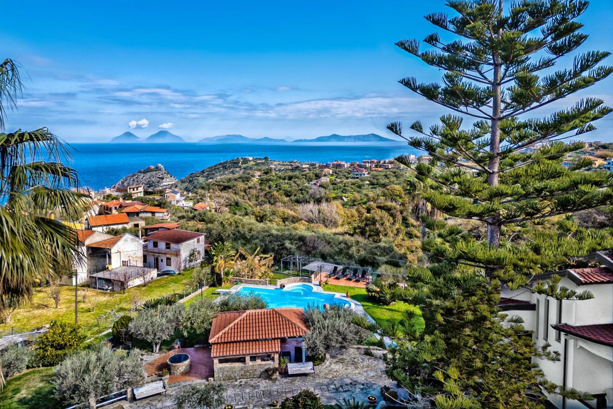 B&B Villa Bency Capo dʼOrlando Buitenkant foto