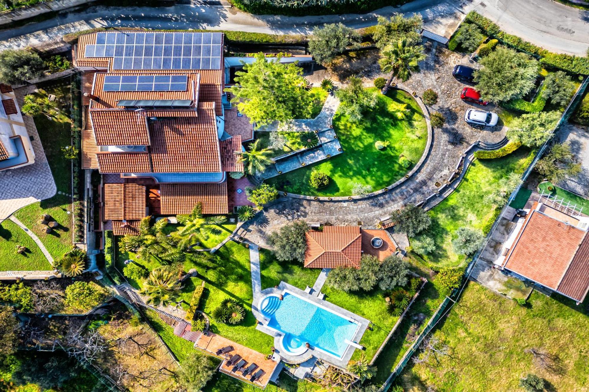 B&B Villa Bency Capo dʼOrlando Buitenkant foto