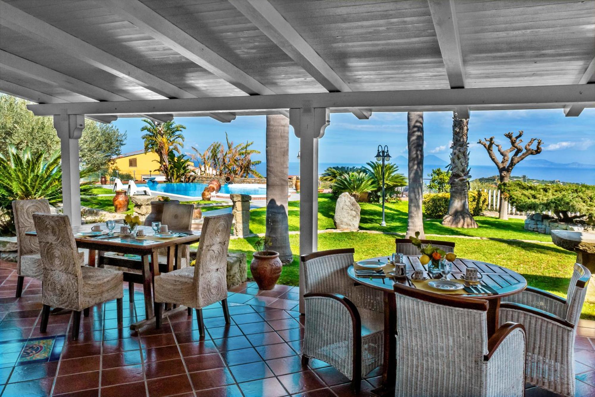 B&B Villa Bency Capo dʼOrlando Buitenkant foto